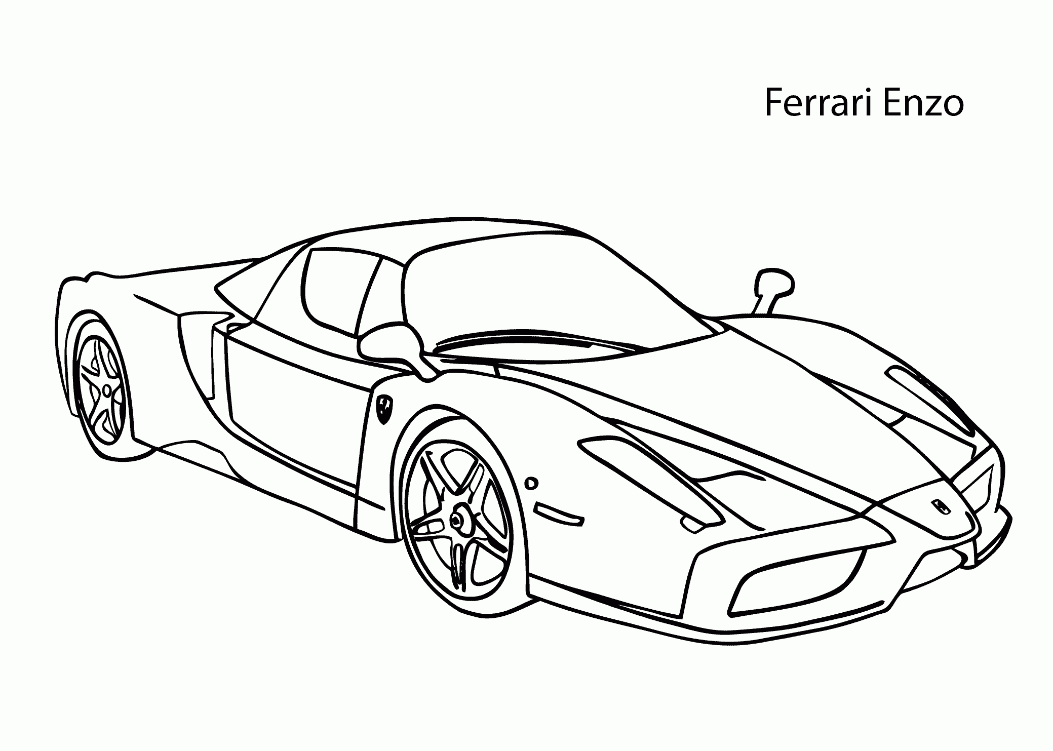 Cool Car Coloring Pages Coloring Home