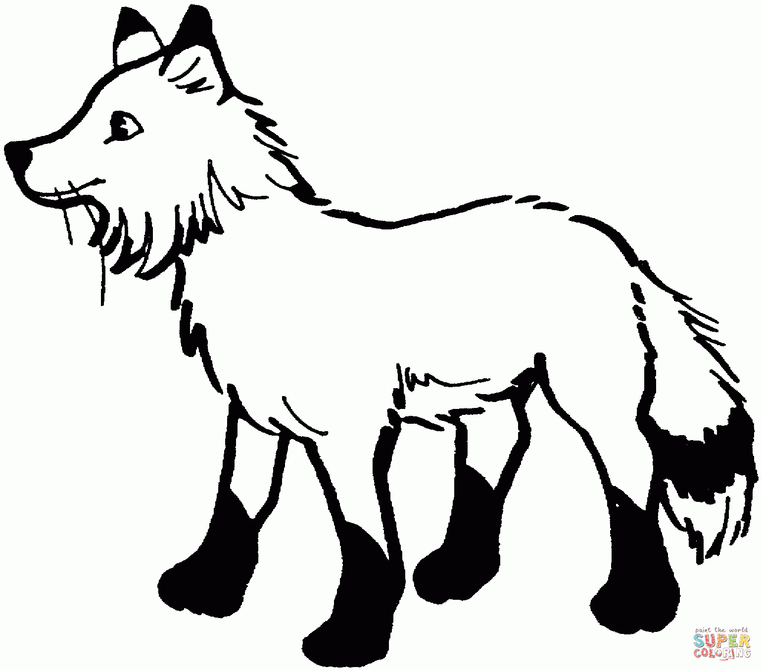 Cute Baby Fox Coloring Pages Coloring Home