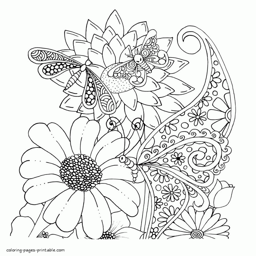 Cute Butterfly Coloring Pages For Adults COLORING PAGES PRINTABLE COM