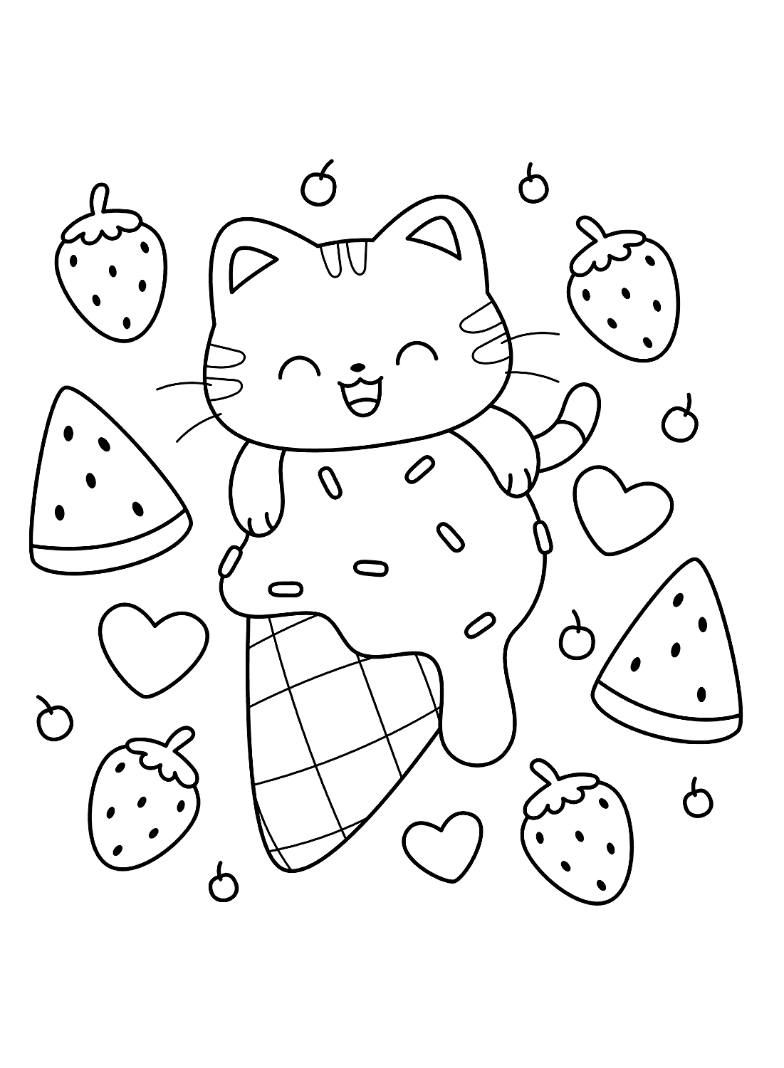 Cute Color Pages Free Printable Coloring Pages