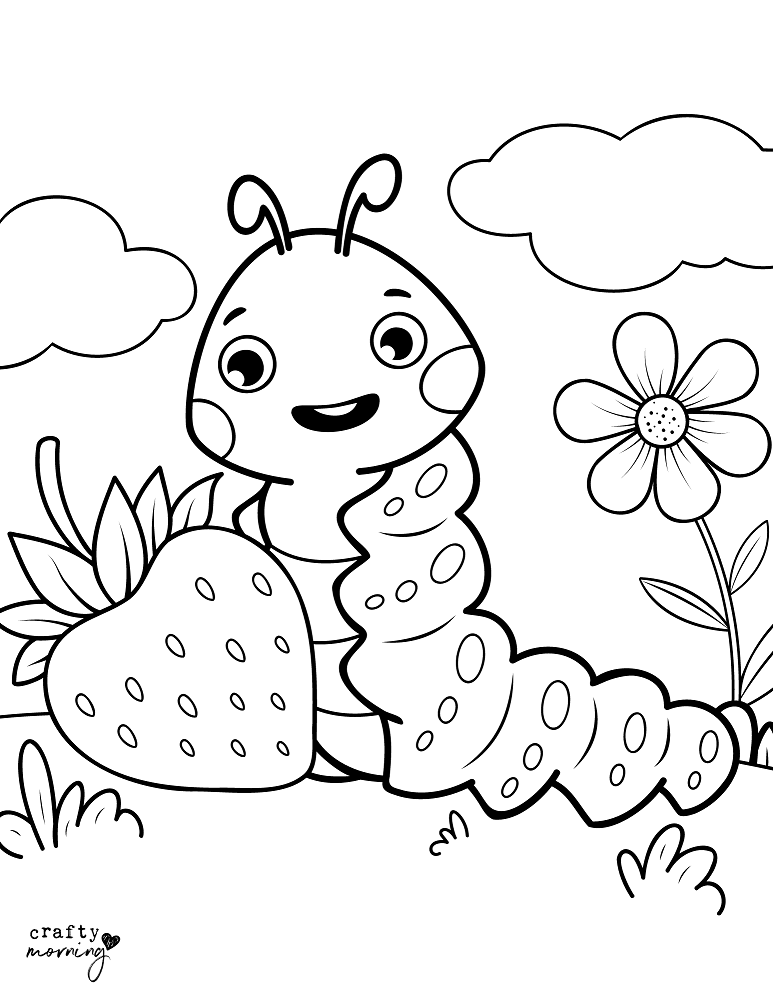 Cute Coloring Pages For Kids To Print Crafty Morning
