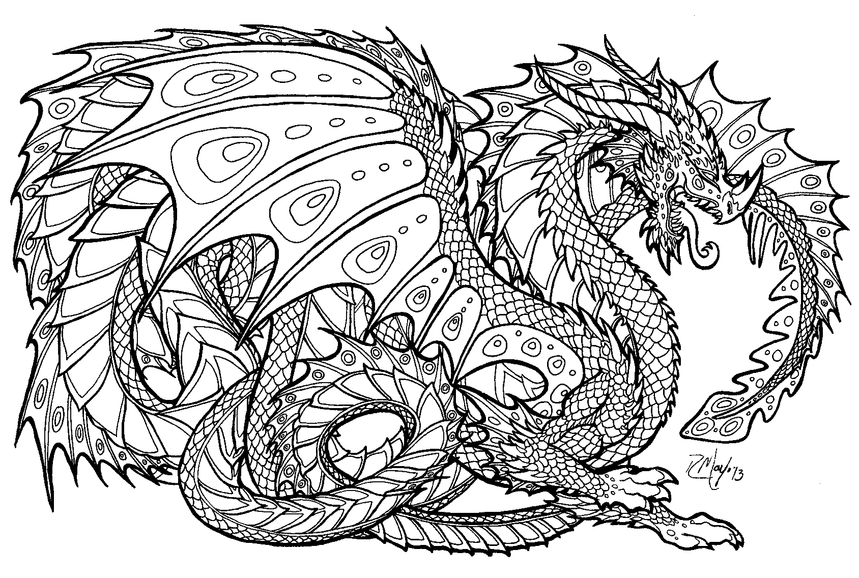 Detailed Coloring Pages To Download And Print For Free