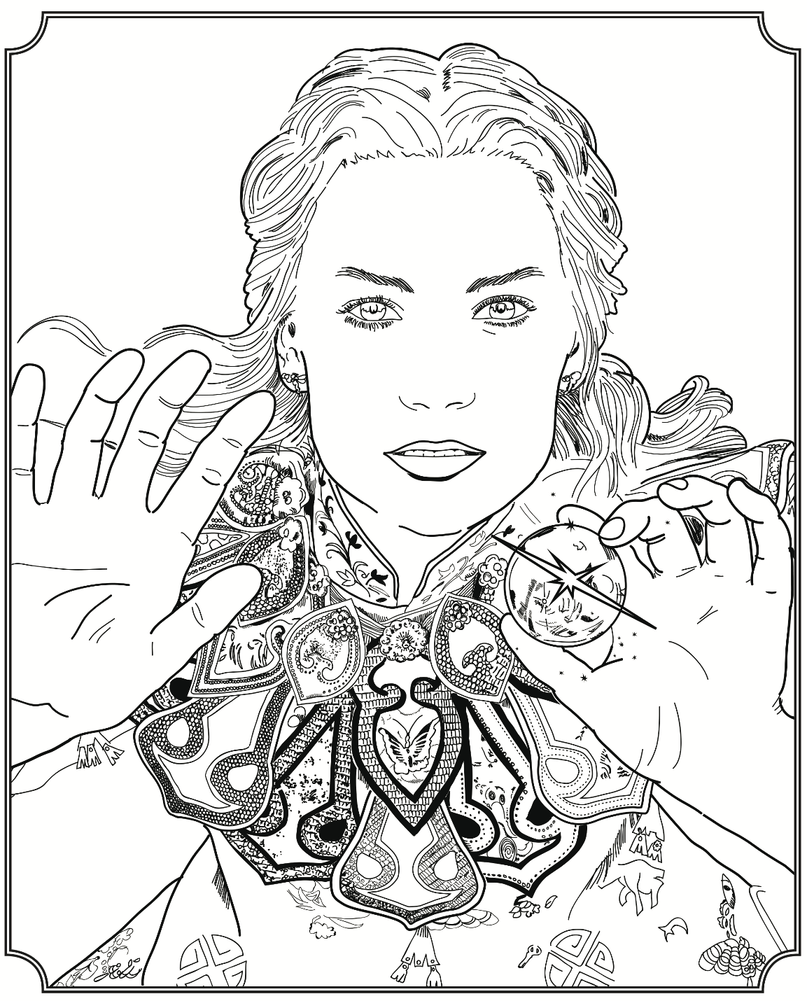 Digital Coloring Pages For Adults At GetColorings Free Printable 