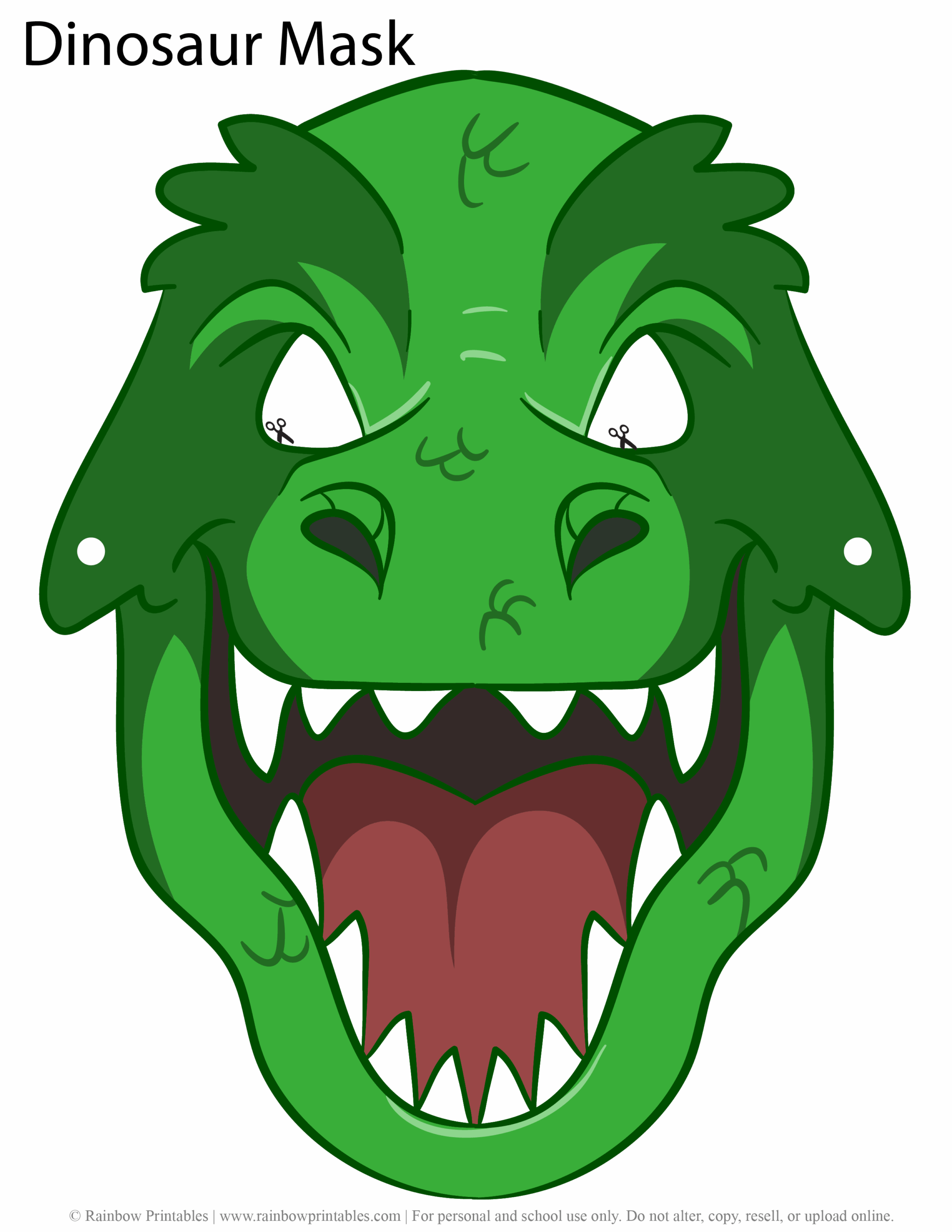 Dinosaur Mask Printable Dinosaur Dinosaur Kids Vrogue co