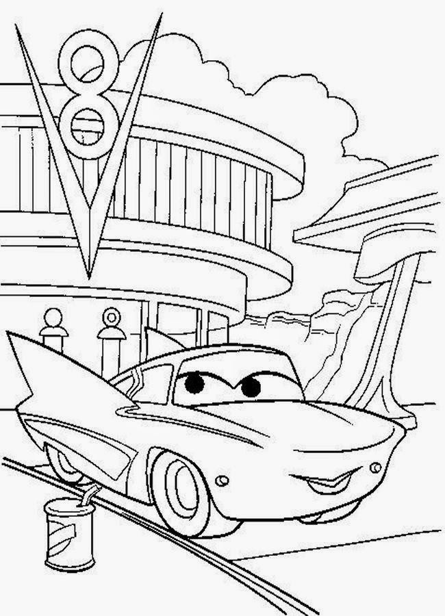 Disney Cars Coloring Pages Disney Coloring Pages