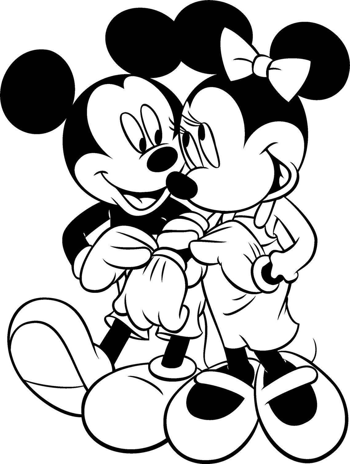 Disney Coloring Pages Disney Valentines Coloring Pages
