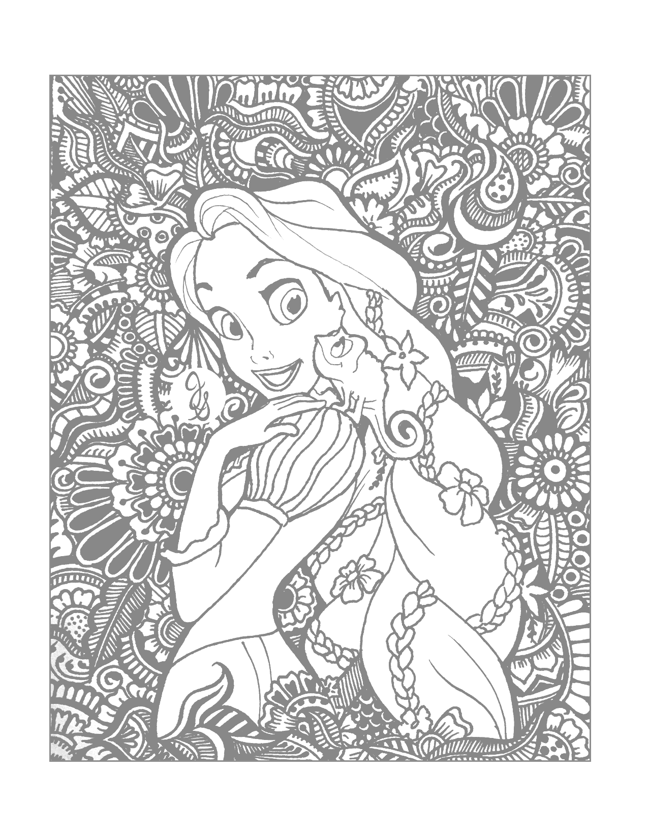 Disney Coloring Pages For Adults Printable Coloring Pages FREE