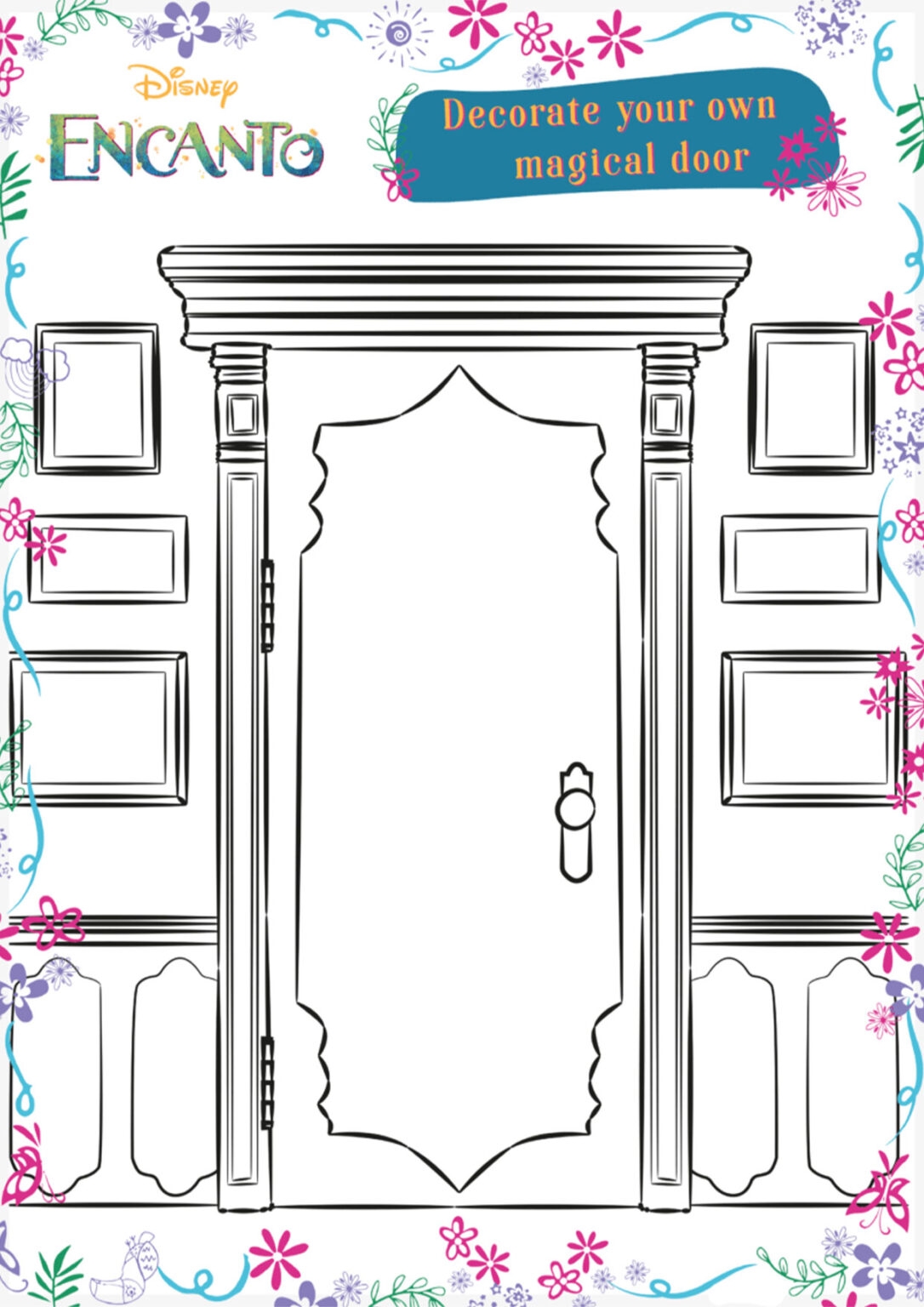 Disney Encanto Coloring Pages For Kids Free Coloring Pages For Print Out