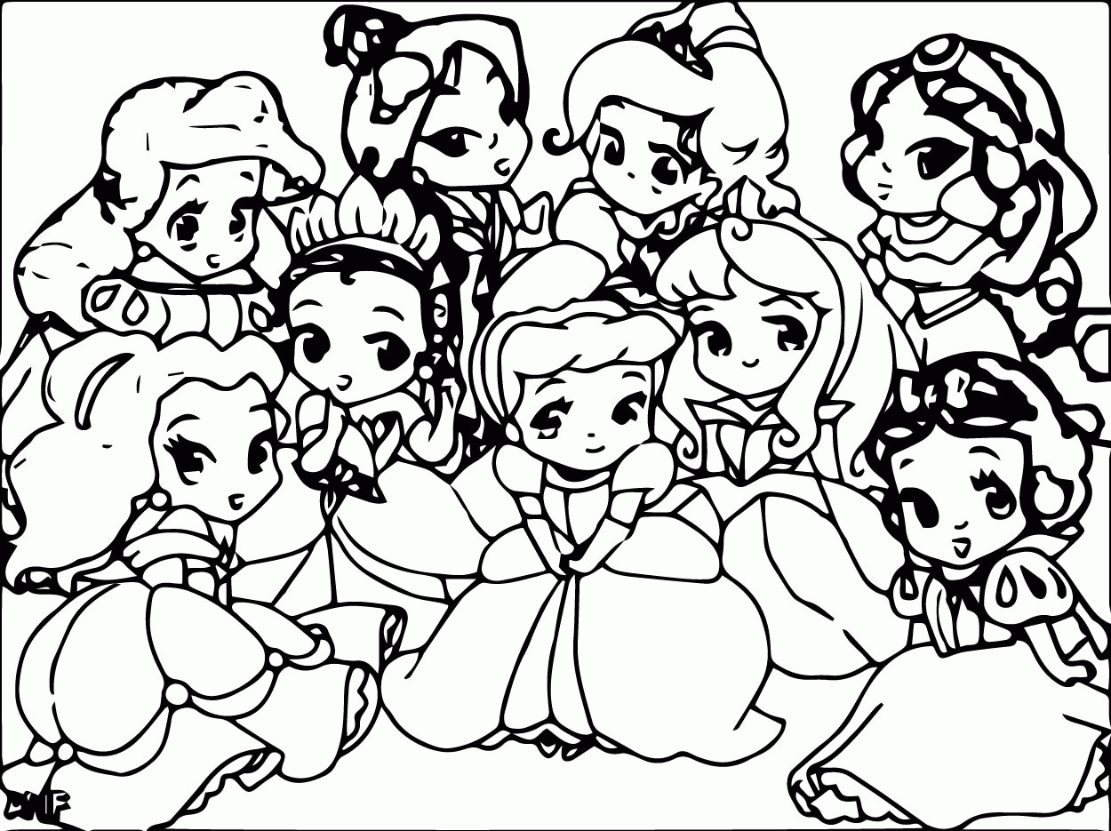 Disney Princess Coloring Pages Printable Coloring Pages FREE