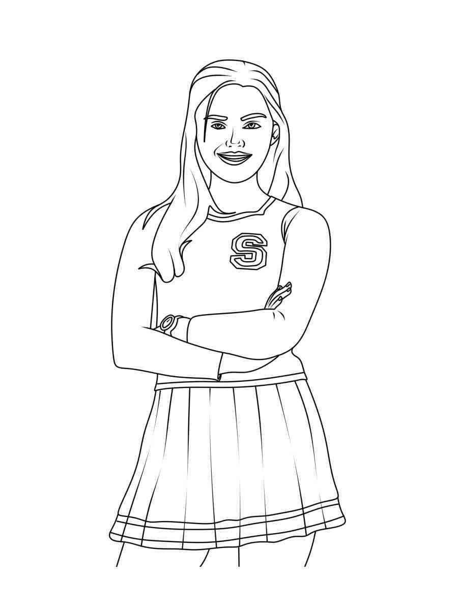 Disney Zombies 3 Coloring Pages