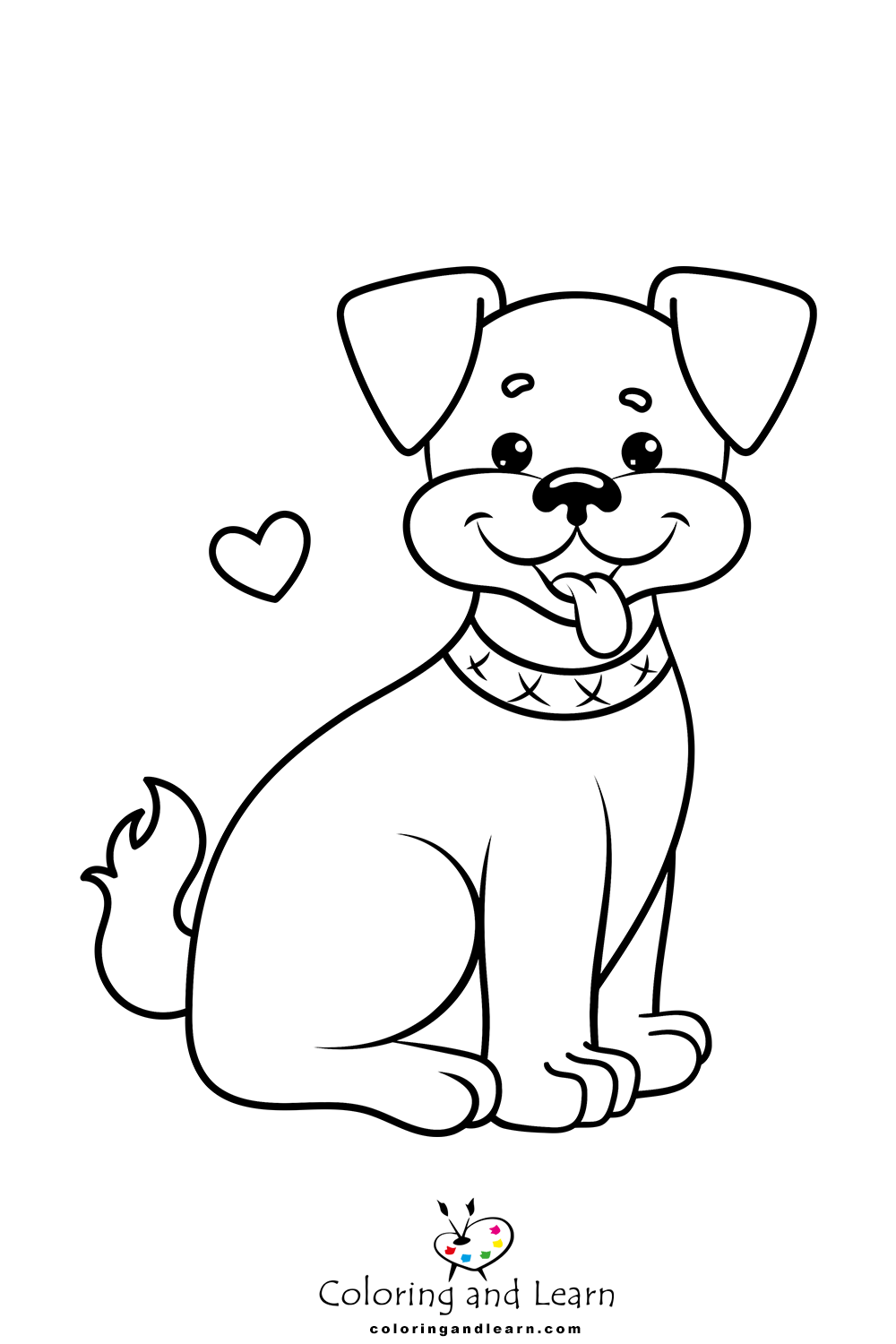 Dog Coloring Pages FREE 2025 Coloring And Learn