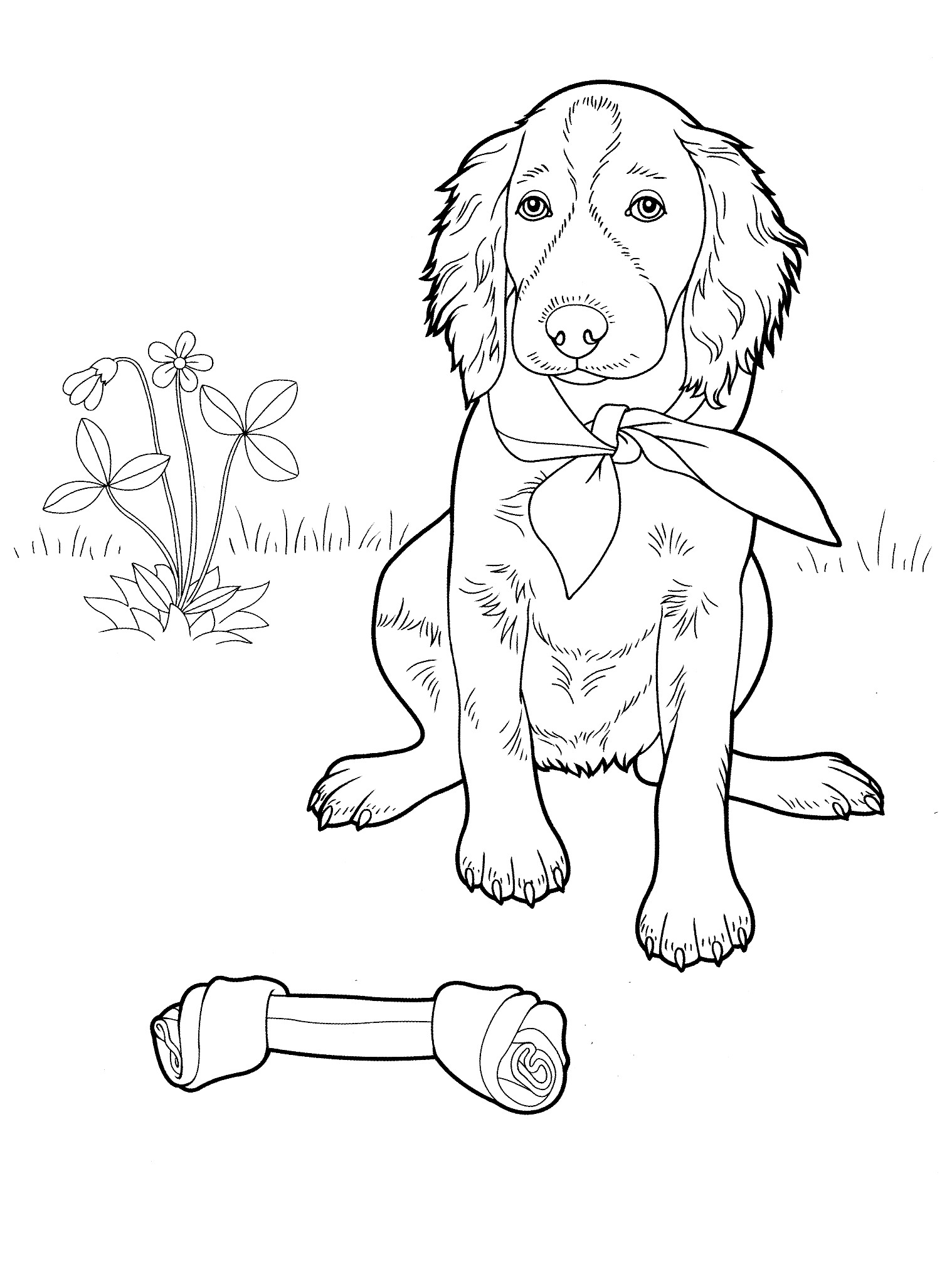 Dogs Coloring Pages Difficult Adult Coloring Home