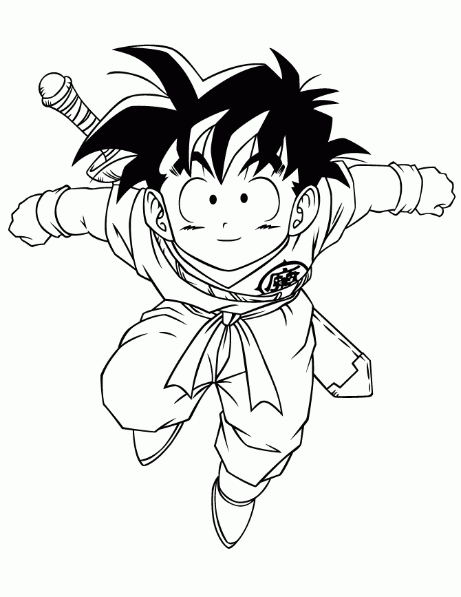 Dragon Ball Coloring Pages Best Coloring Pages For Kids