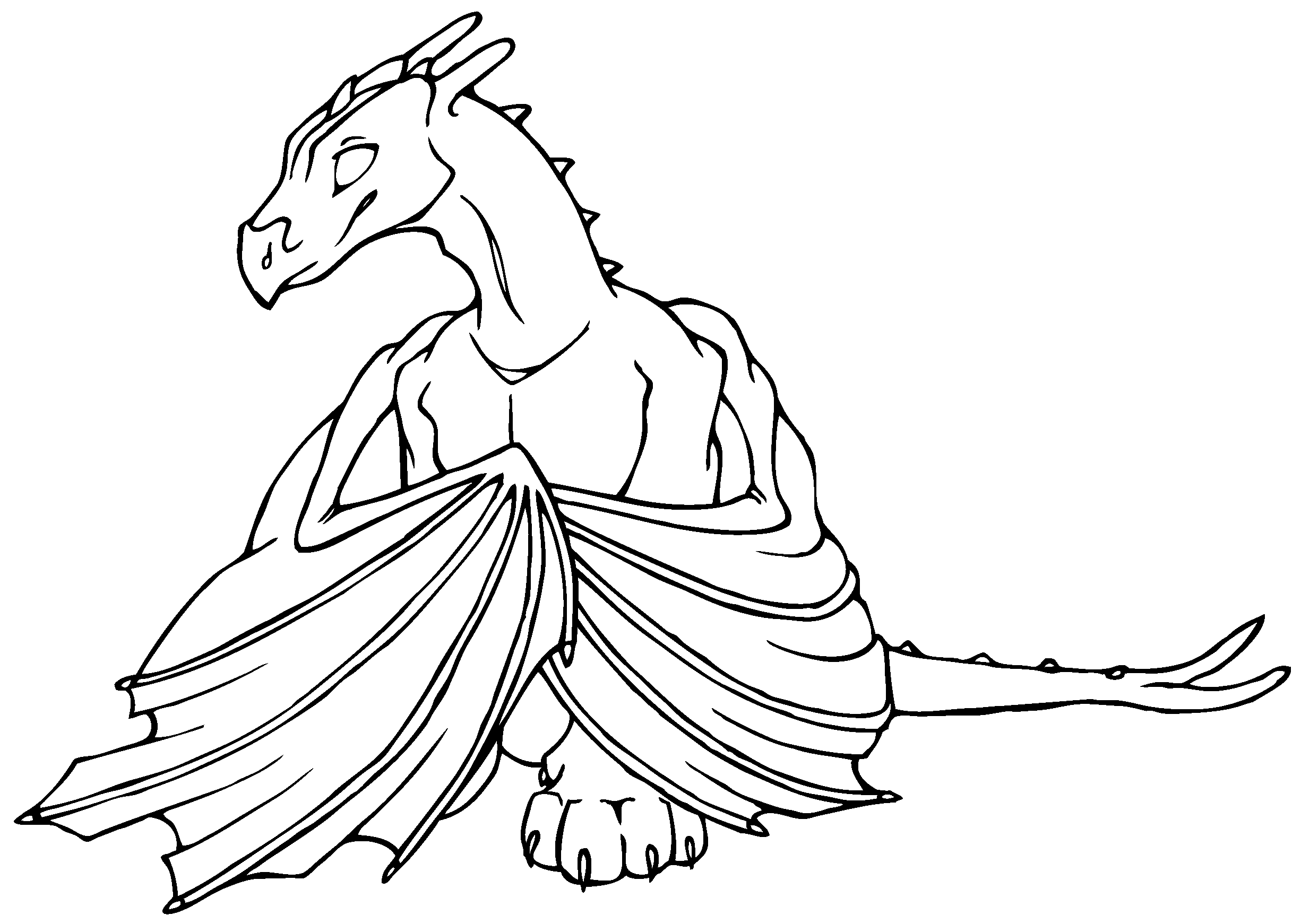 Dragon Coloring Pages Coloring Pages