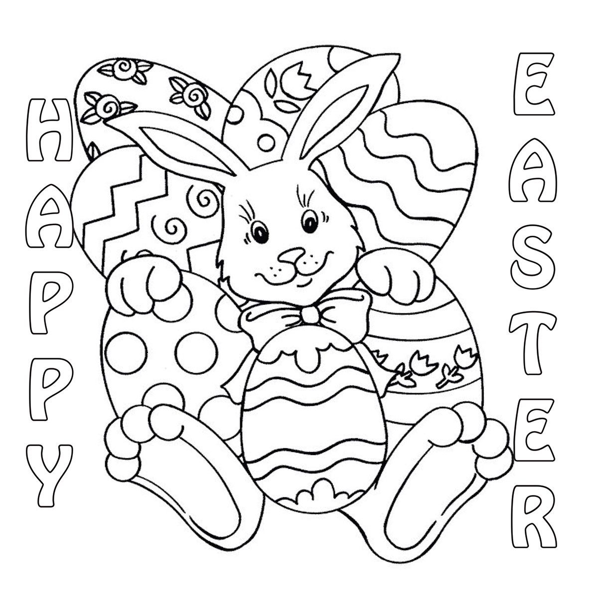 Easter Coloring Pages Pdf Coloring Home