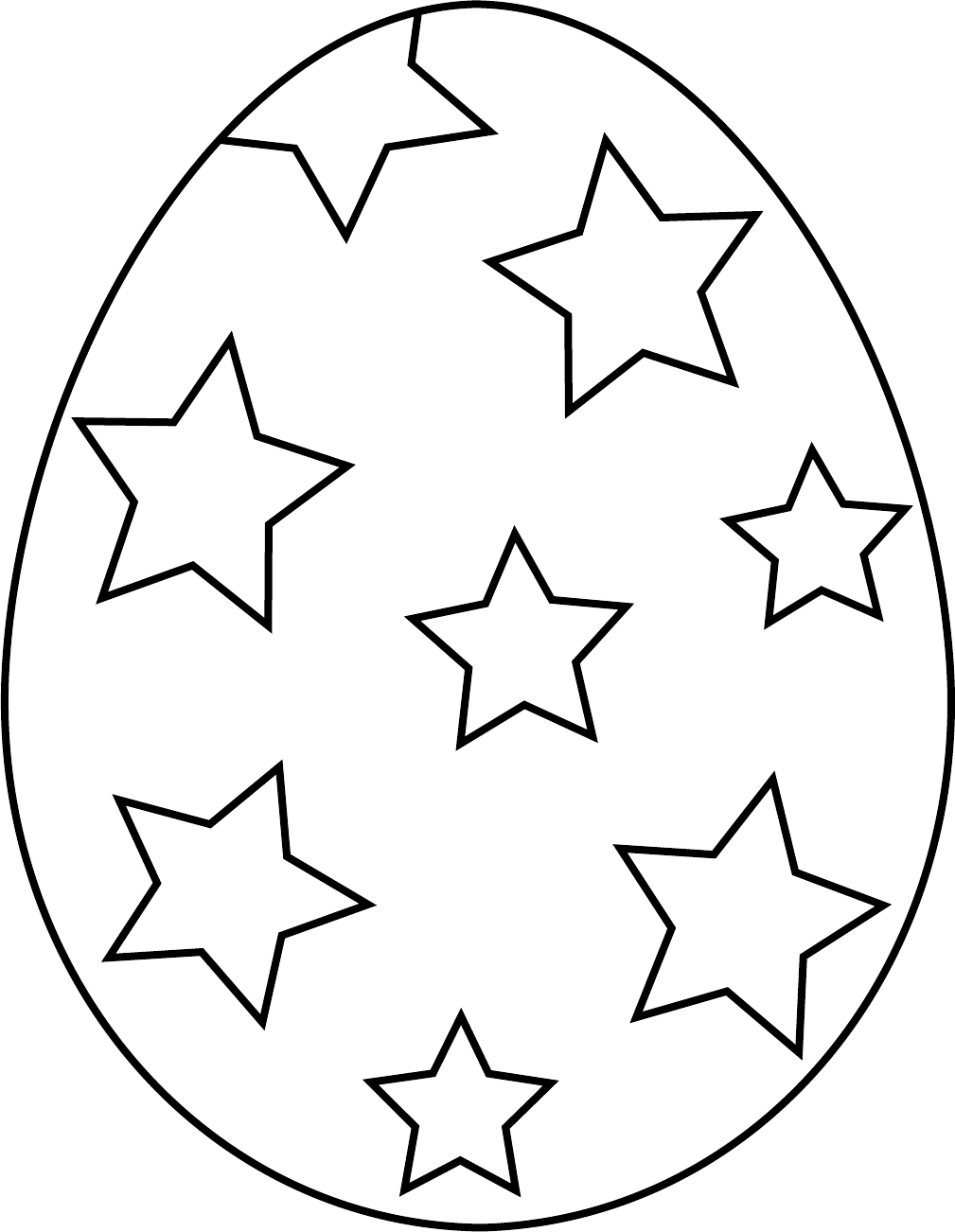 Easter Egg Templates ClipArt Best