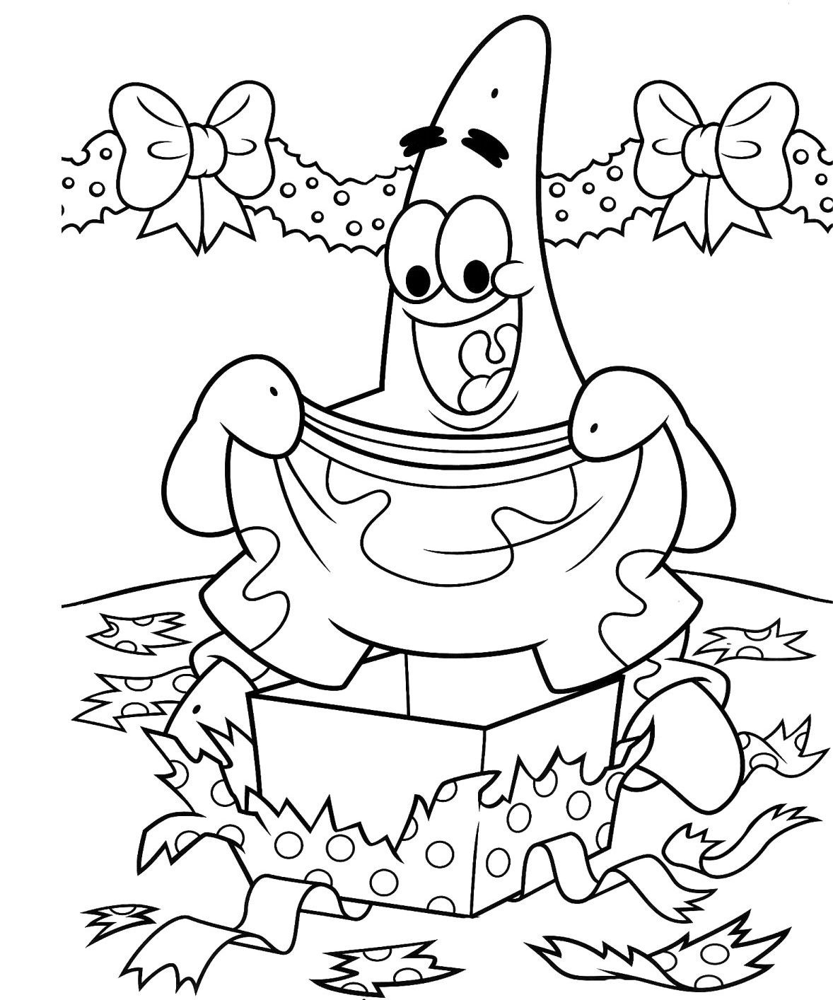 Easy Coloring Pages Christmas At GetDrawings Free Download