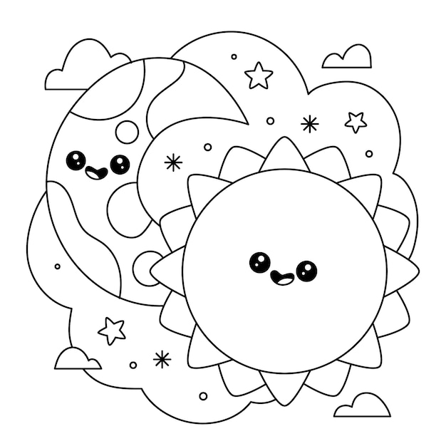 Easy To Color Coloring Sheets Free Infoupdate