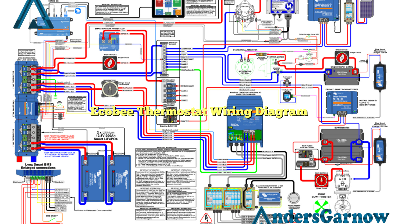 Ecobee Thermostat Wiring Diagram AndersGarnow