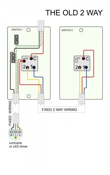 Electrical 2 Way Switch Wiring Diagram