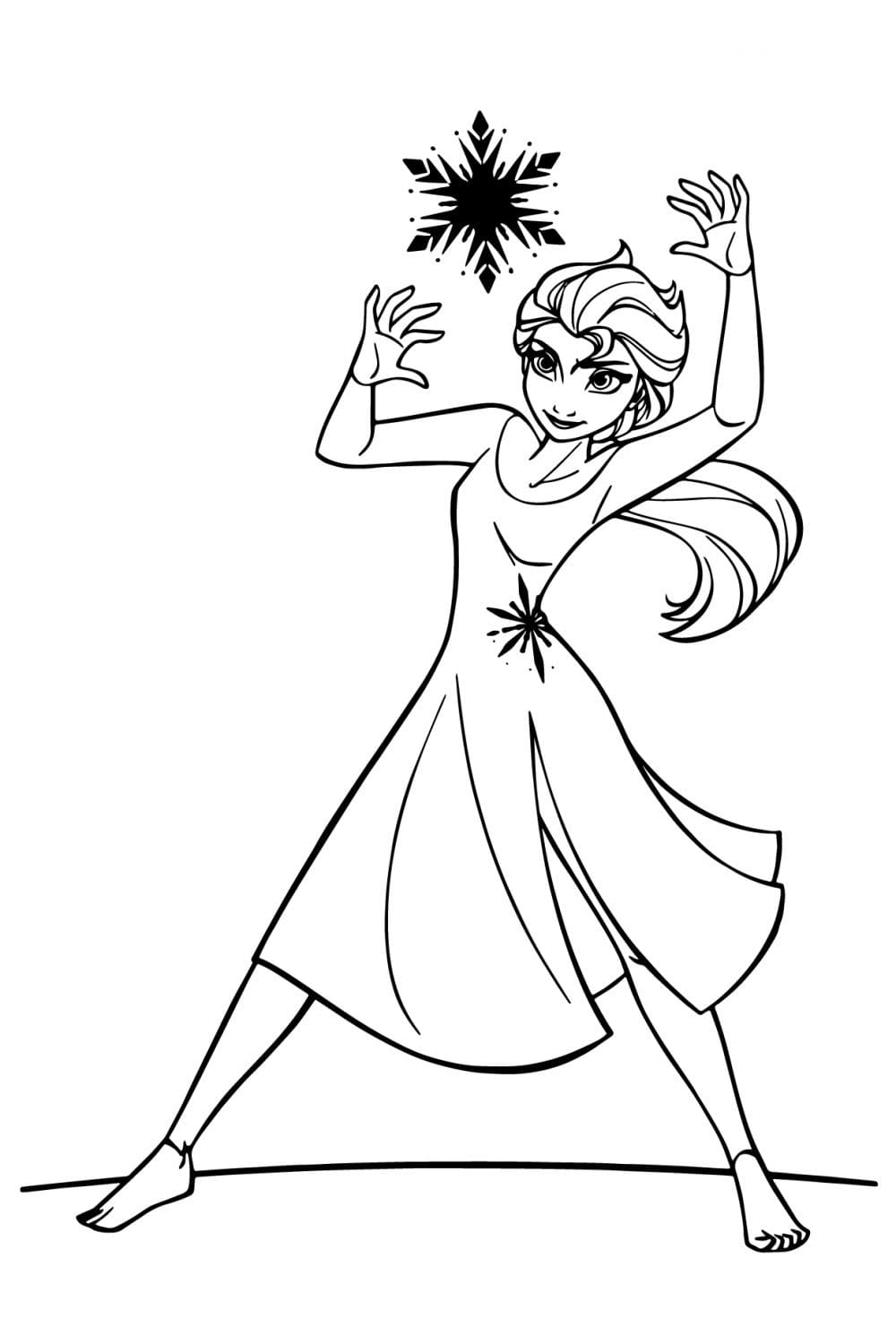 Elsa Coloring Pages Free Printable Coloring Pages For Kids