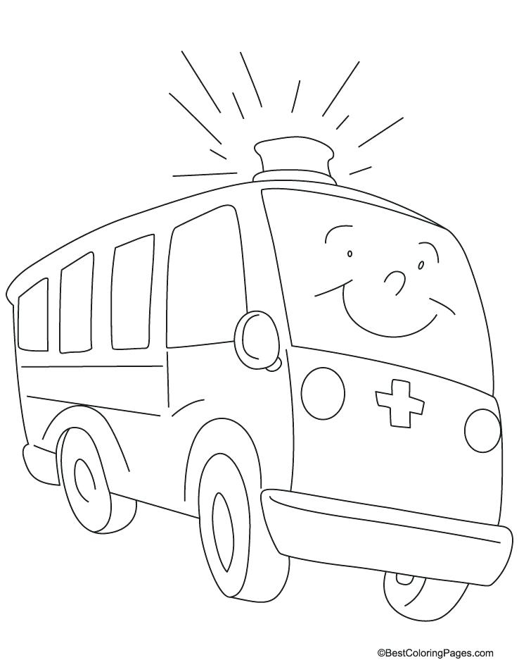 Emergency Vehicle Coloring Pages At GetColorings Free Printable 