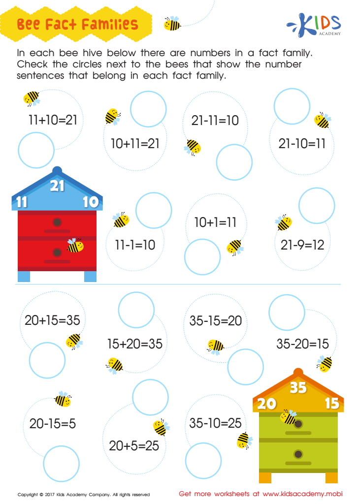 Fact Family Worksheets Superstar Worksheets Worksheets Library