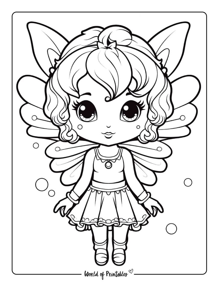 Fairy Coloring Sheets Fairy Coloring Pages Fairy Coloring Puppy 