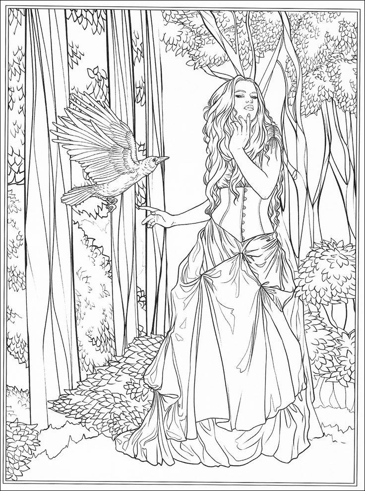 Fantasy Coloring Books AdultcoloringbookZ