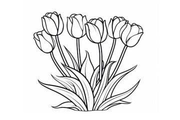 Flower Coloring Pages Free Printable Flower Coloring Sheets