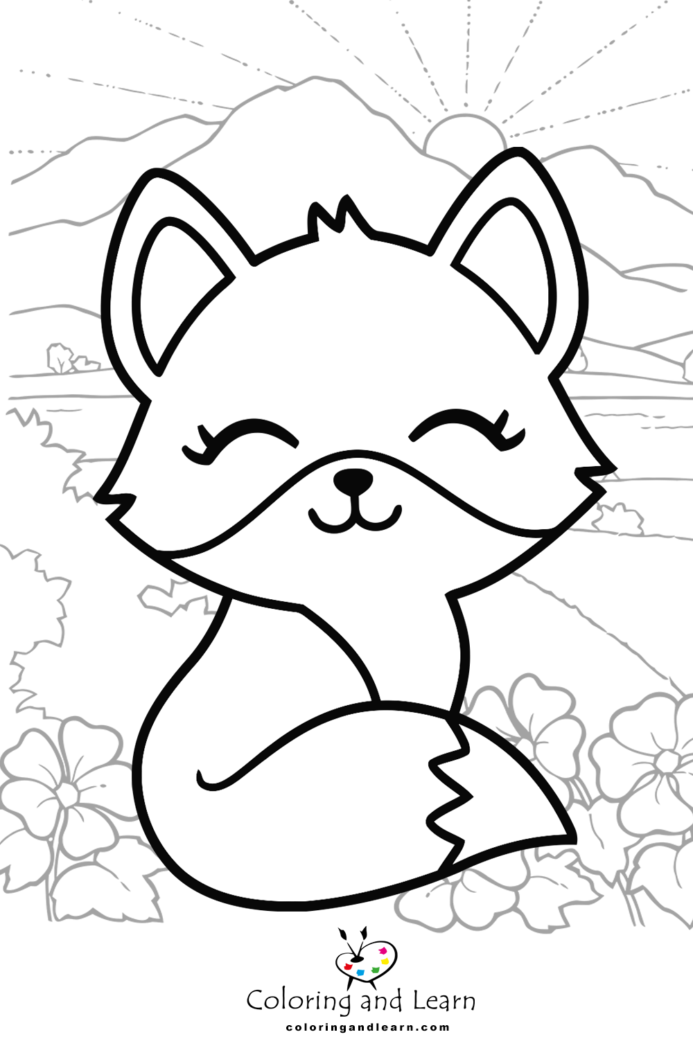 Fox Coloring Pages FREE 2025 Coloring And Learn