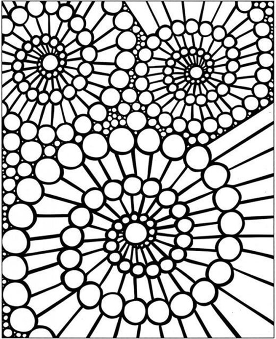 Free Easy To Print Pattern Coloring Pages Tulamama