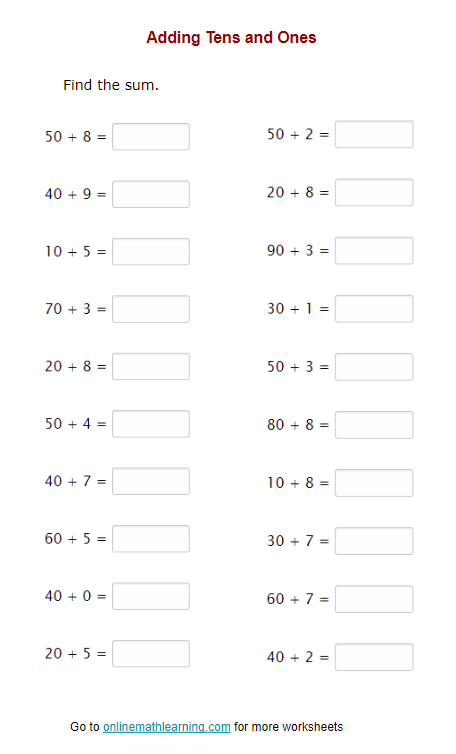  FREE Place Value Worksheets Tens And Ones Worksheets Library