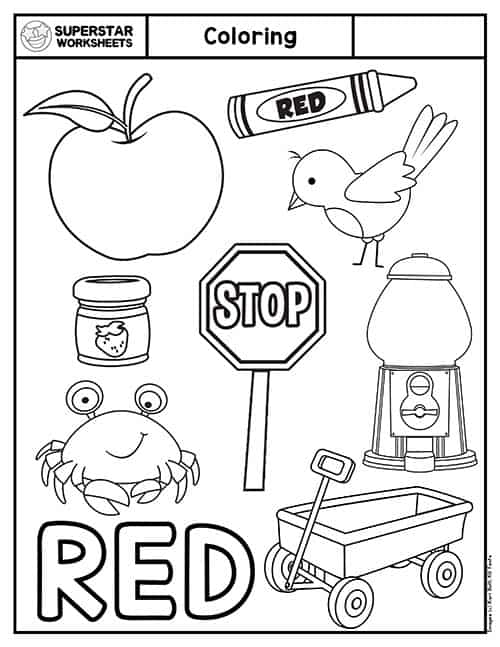 Free Preschool Coloring Sheets Coloring Pages