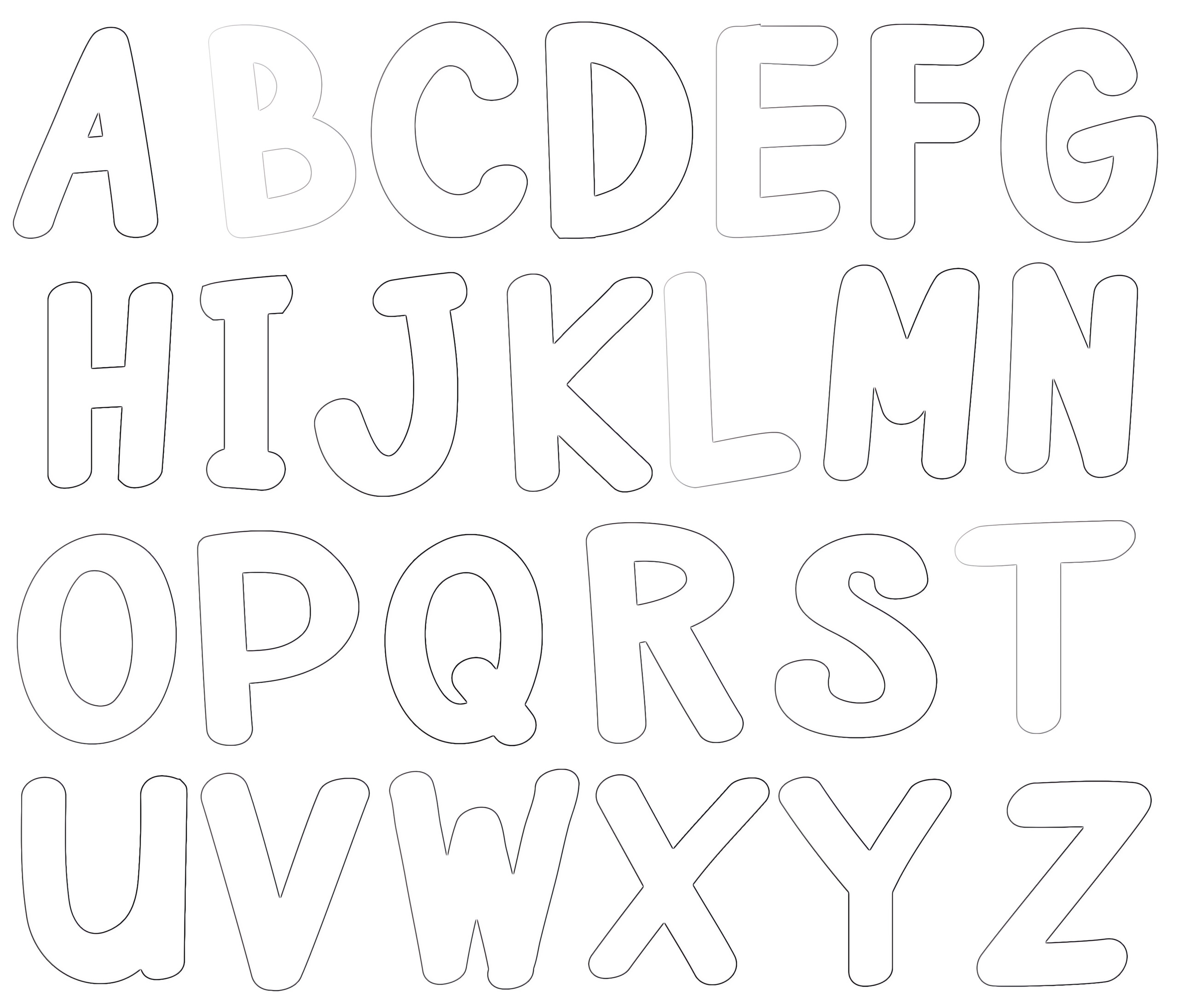Free Printable Alphabet Colouring Sheets Infoupdate