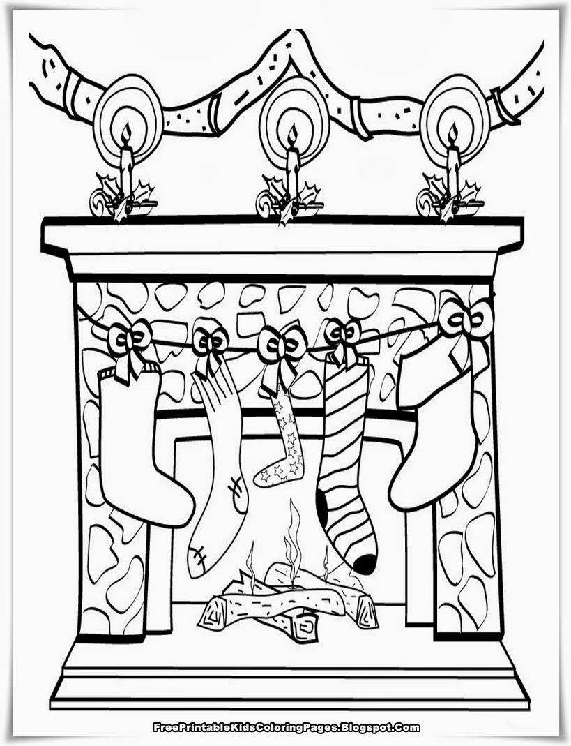Free Printable Christmas Coloring Pages Free Printable Kids Coloring 