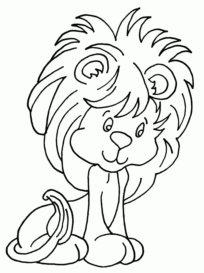 Free Printable Coloring Pages Of Animals Coloring Home