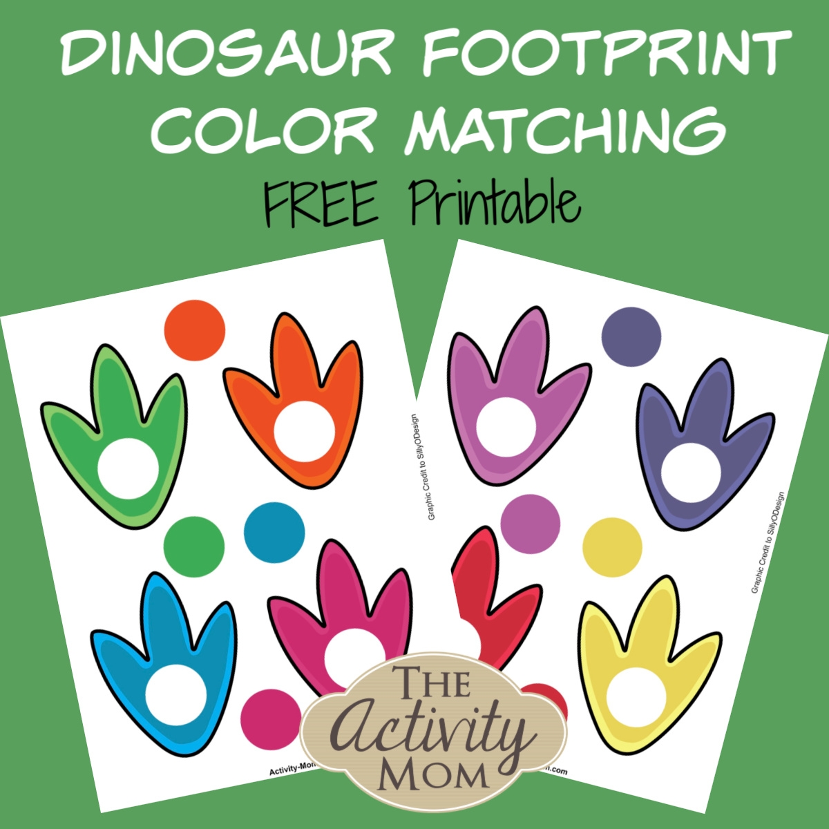 Free Printable Dinosaur Color Matching The Activity Mom