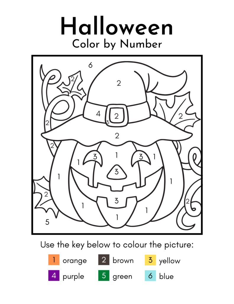 Free Printable Halloween Activity Sheets For Elementary Grades 