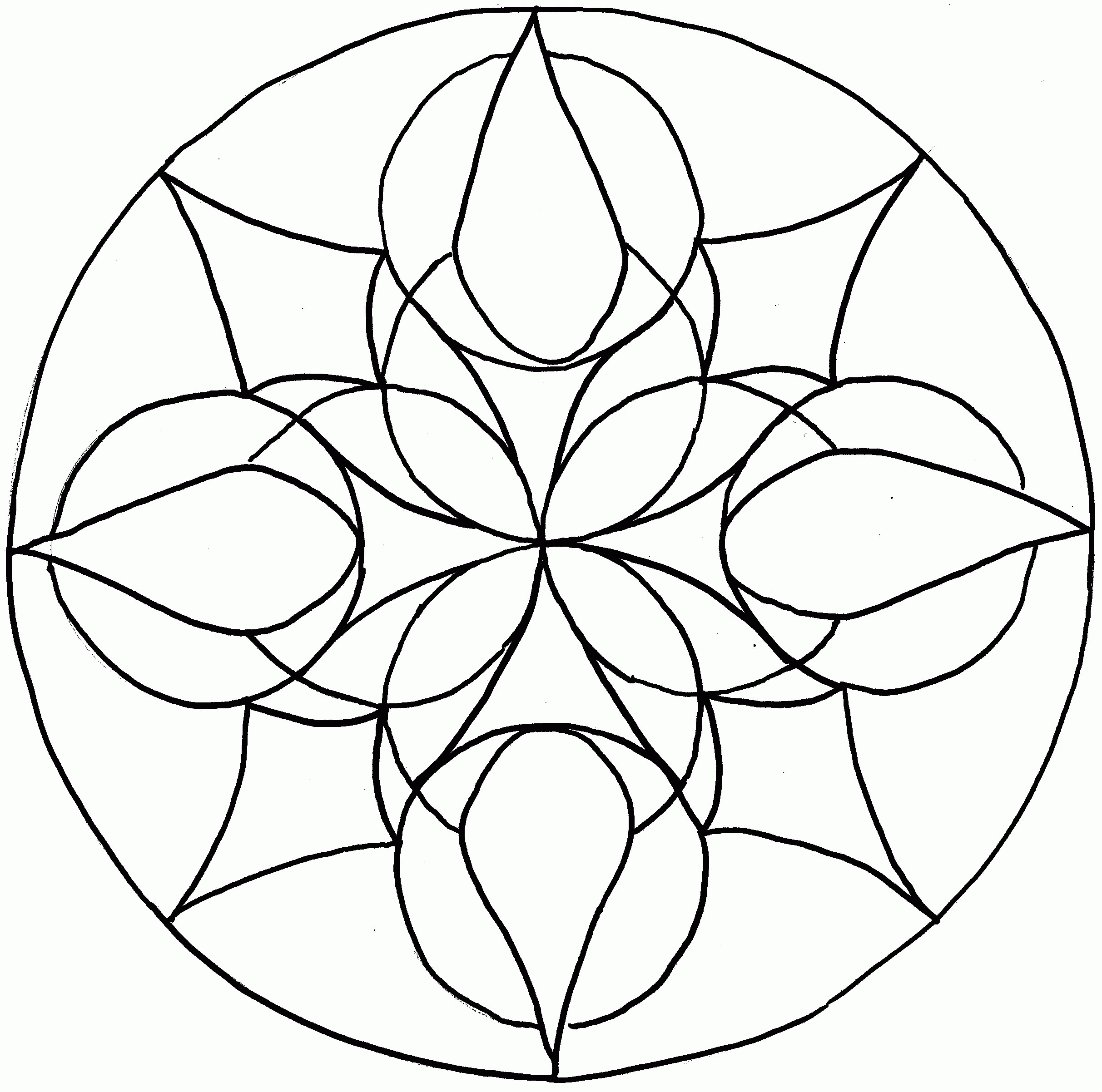 Free Printable Mandala Coloring Pages For Kids Coloring Home