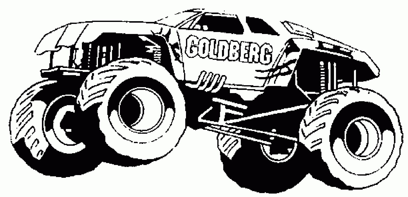 Free Printable Monster Jam Coloring Pages Coloring Home