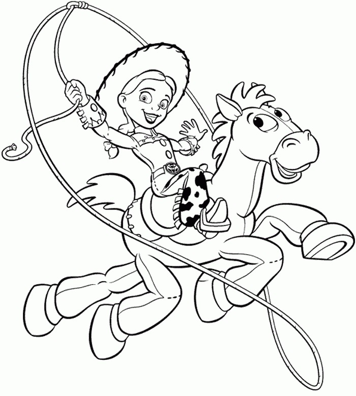 Free Printable Toy Story Coloring Pages For Kids