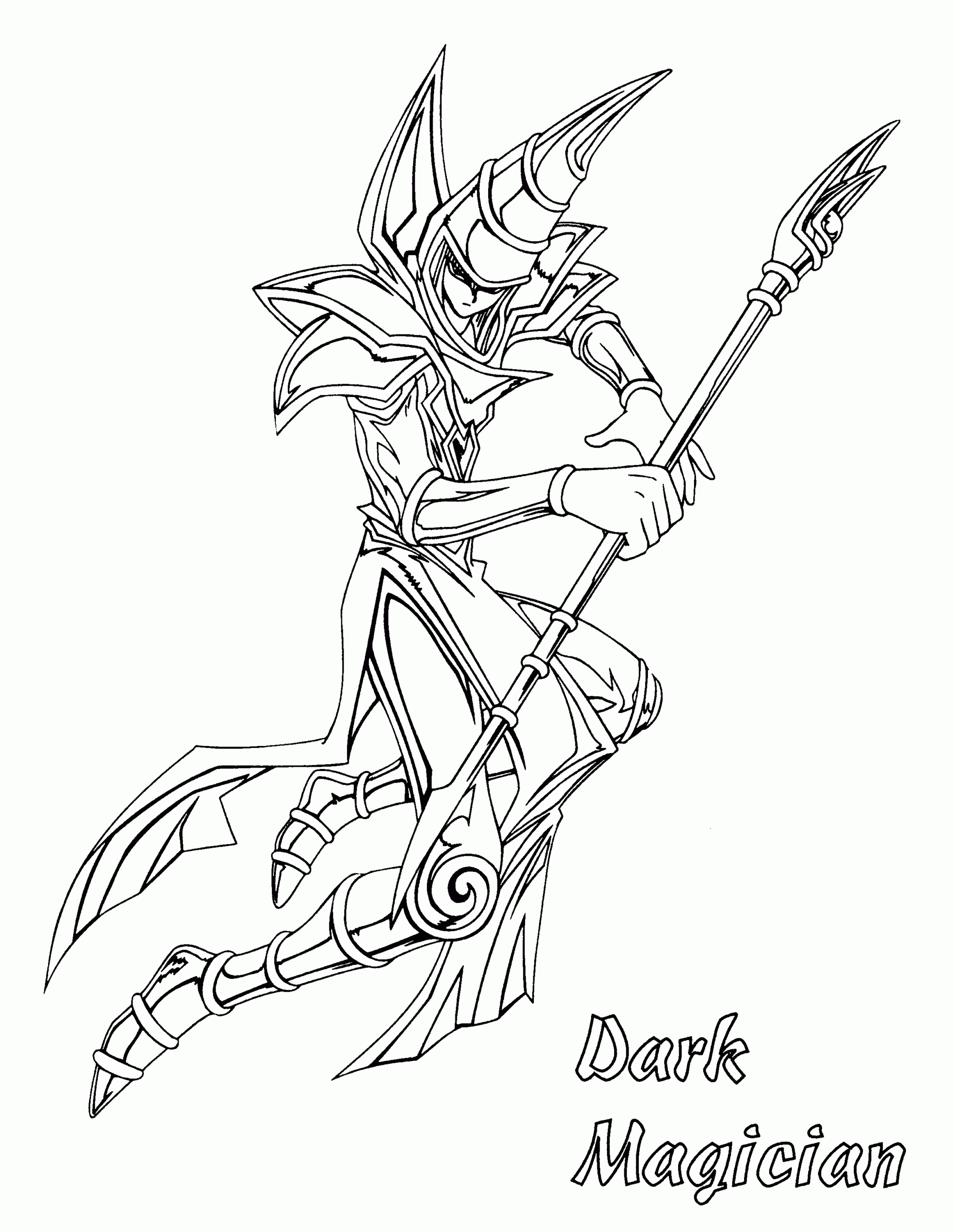 Free Printable Yugioh Coloring Pages For Kids