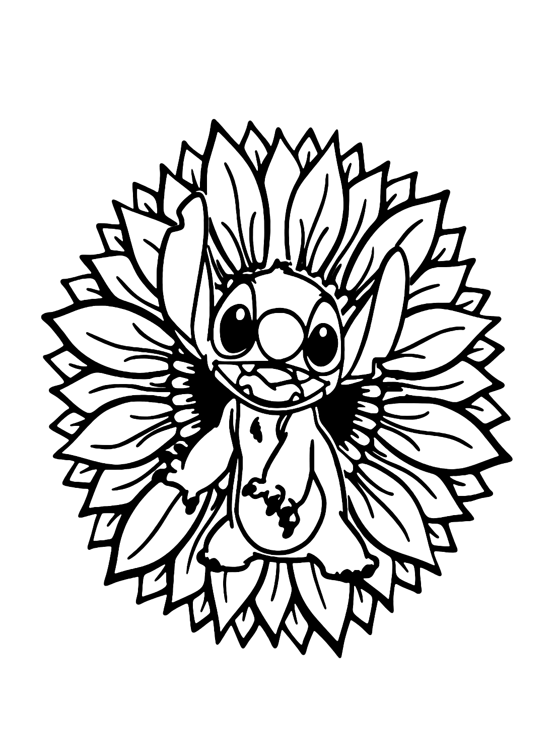 Free Stitch Coloring Pages Fun And Creative Printable Sheets