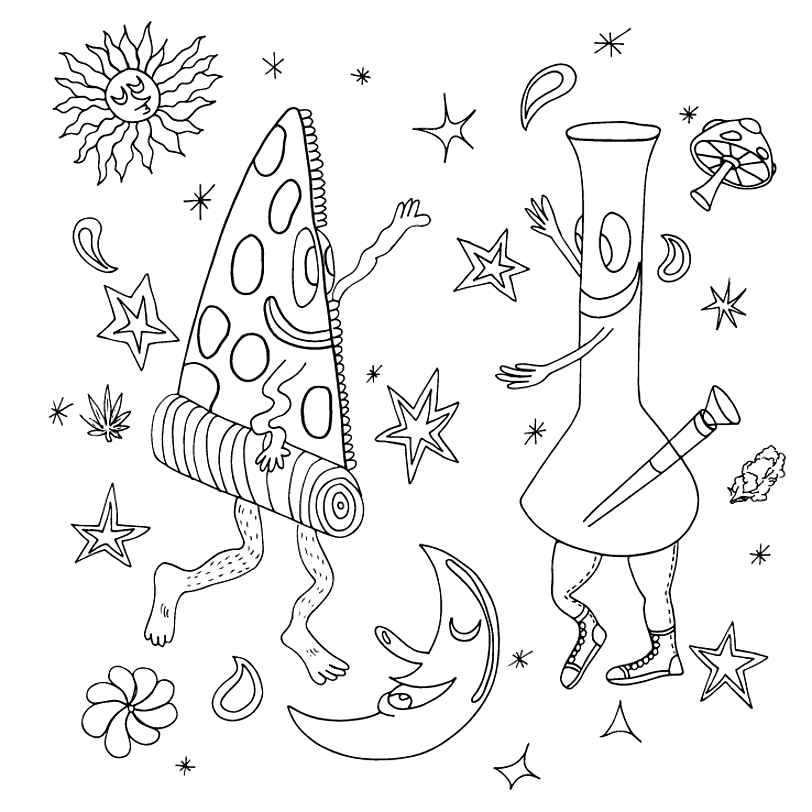 Free Stoner Coloring Pages Download Free Stoner Coloring Pages Png 