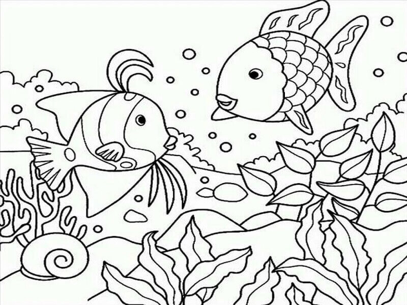 Free Under The Sea Coloring Pages Best Coloring Pages Riset