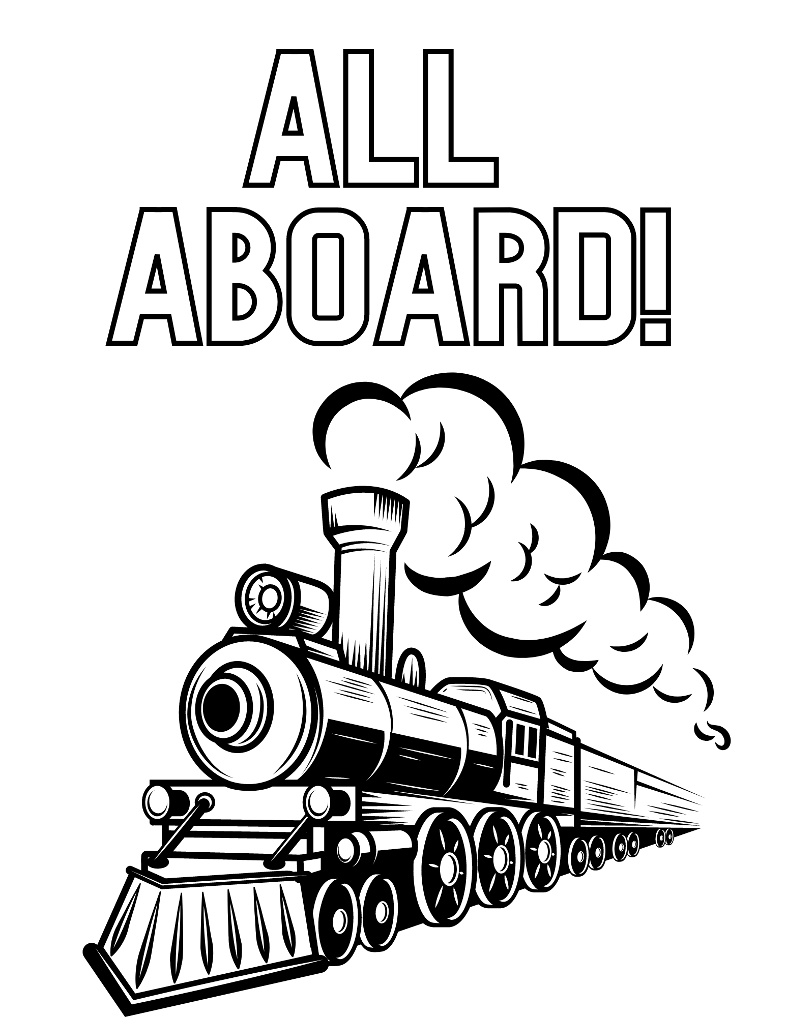 Fun Train Facts And Train Coloring Pages Two Kids And A Coupon