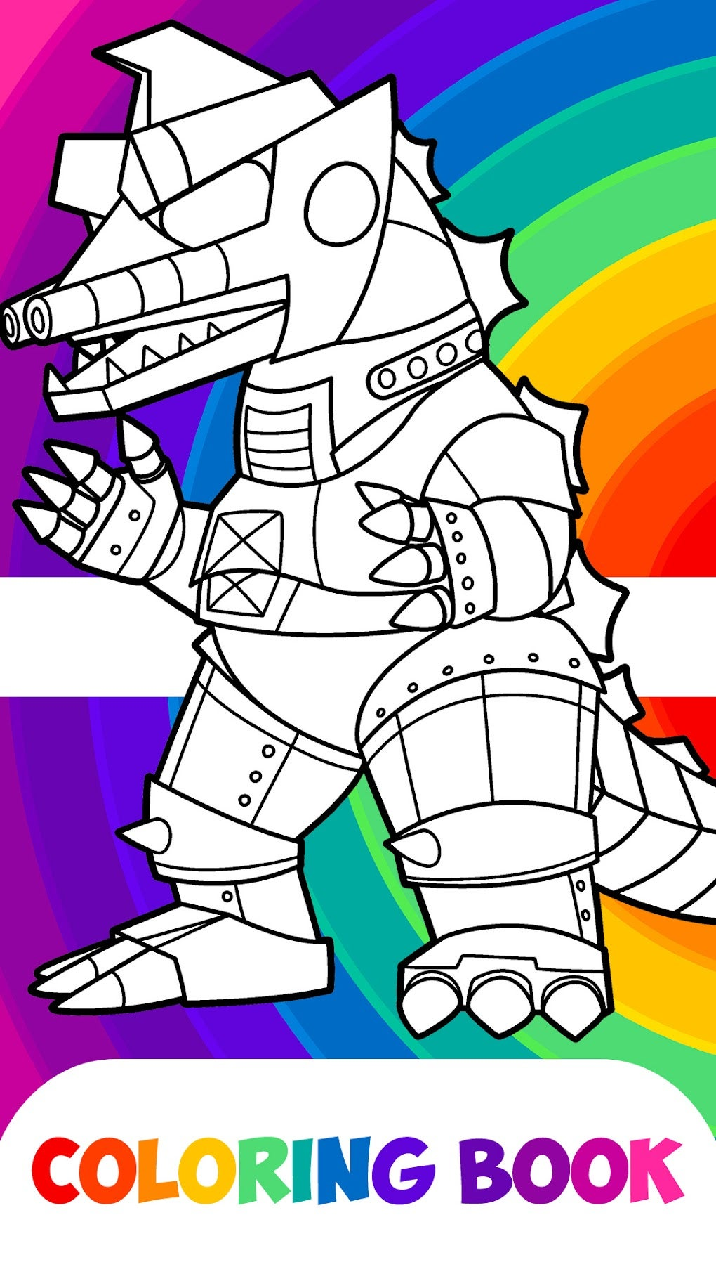 Godzilla Coloring Book For Android Download