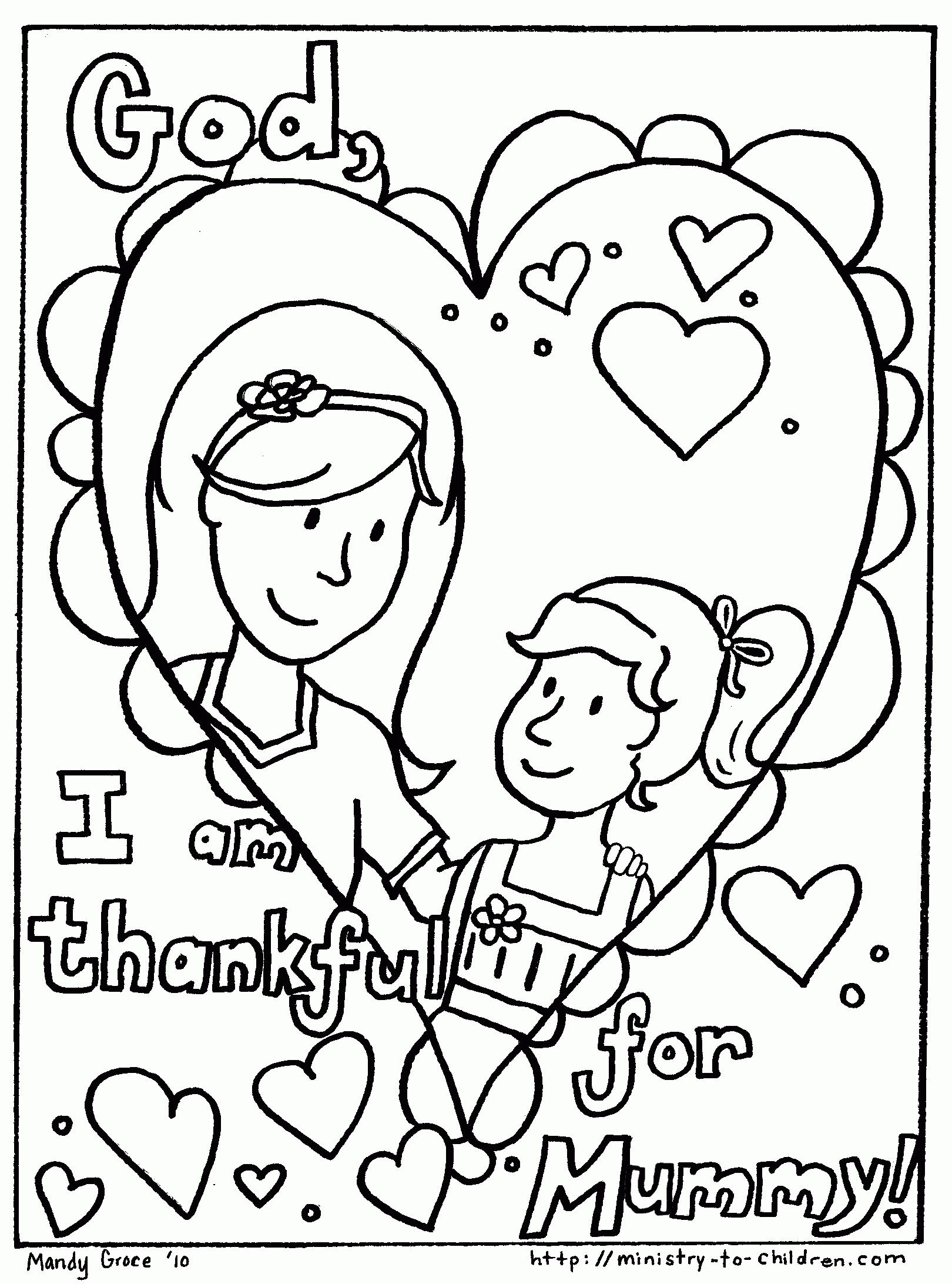 Happy Birthday Mom Printable Coloring Pages Coloring Home