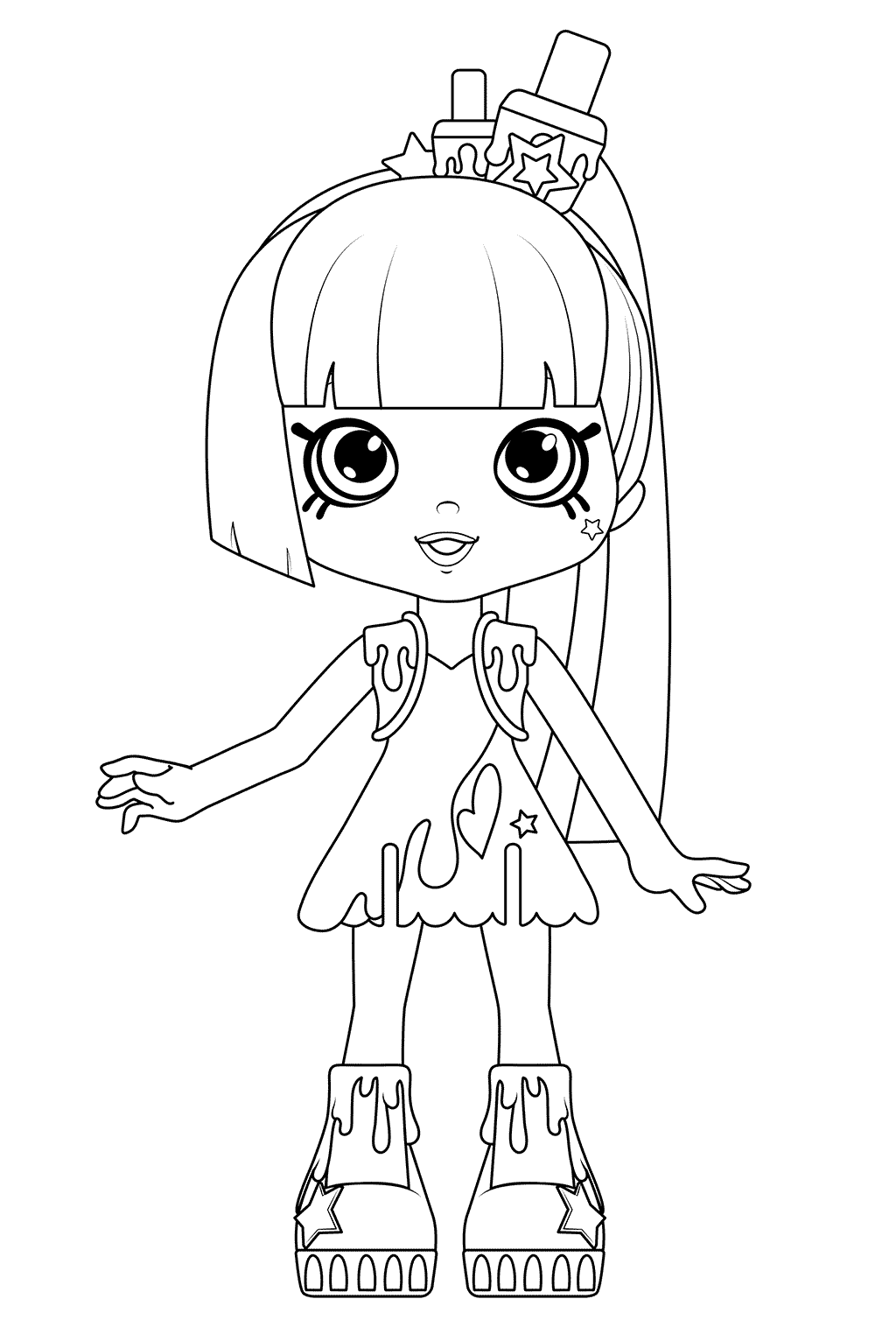 Happy Polli Polish Coloring Page Free Printable Coloring Pages For Kids